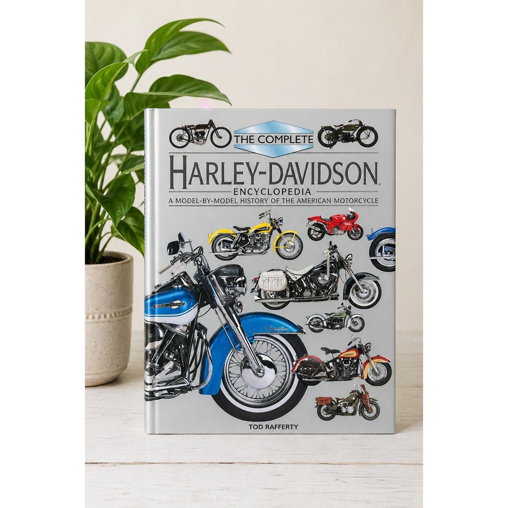 Harley-Davidson Complete Encyclopedia Tod Rafferty Vintage Coffee Table Book HC